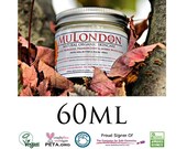MuLondon Organic Marigold, Frankincense and Myrrh - Face Moisturiser 60ml (2 oz). Vegan.