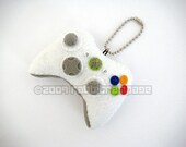 Felt XBox 360 Controller Plush Keychain