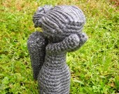 Doctor Who Weeping Angel amigurumi