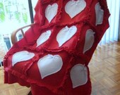 Hearts in Red Blanket