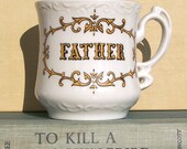 Vintage 1970s Father mug- made in Japan