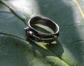Heather, handmade silver ring