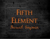 Fifth Element Surprise Package - Itty Bitty Teeny Tiny  5th Element Inspired Gift - Sci-Fi Present