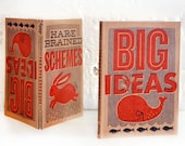 Big Ideas- Reversible Letterpress Journal 5"x7"