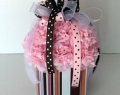 Cupcake With Sprinkles Floral Arrangement