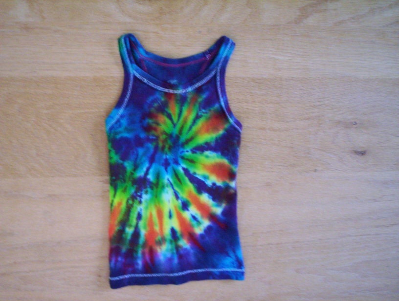 Youth Medium Tie Dye Tank