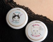 Arts & Cats Button Set Series II