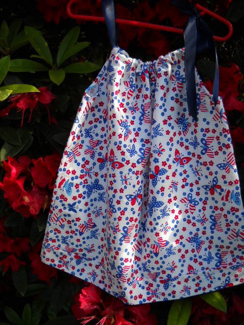 Butterfly Print Toddler Dress