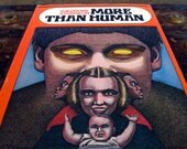 MORE THAN HUMAN - Theodore Sturgeon - Vintage science fiction hardcover novel