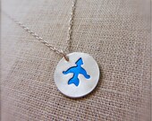 Sagittarius Necklace in Silver (Astrological Sign - The Archer)