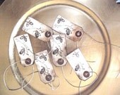 Vintage  butterfly tags