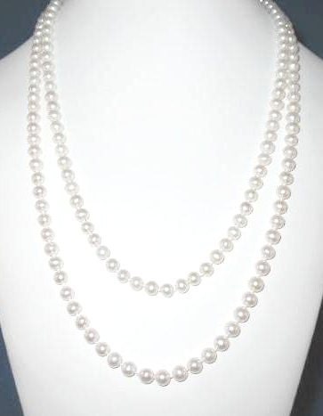Pearl Necklace Double Strand