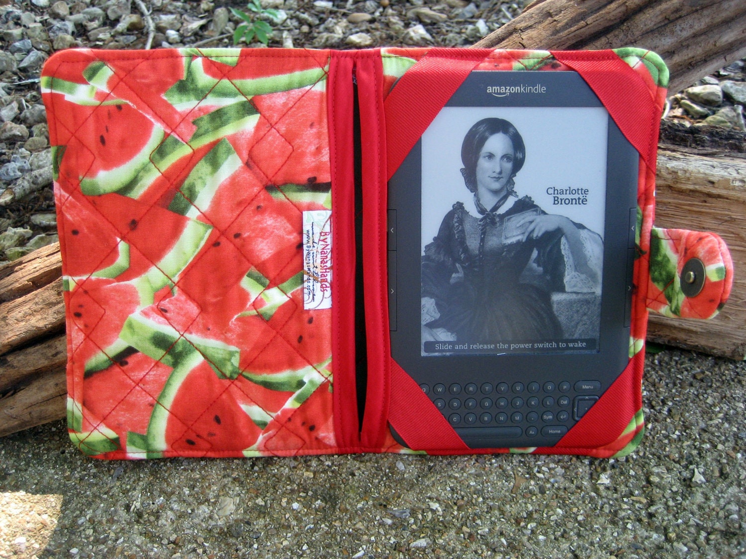 Kindle 3 eReader or Kindle Fire Cover Summer Watermelon