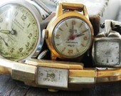repair lot of 4 vintage watches