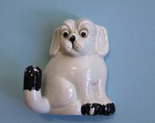 Vintage Wall Hook - Googly Eyed  Dog Decor