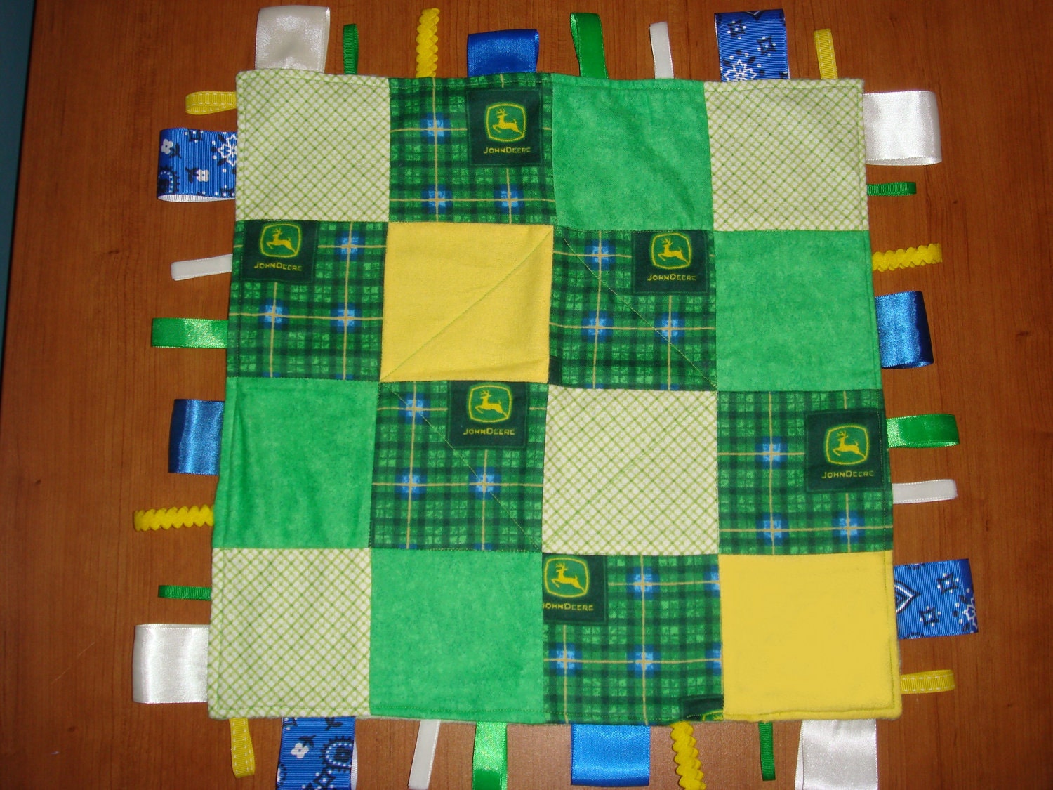 John Deere Taggie Blankie