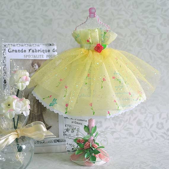 Paper Art Doll Fairy Tale Dress Form