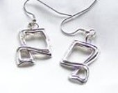 Silver Double Link Earrings