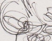 Basie: 'How High the Moon' written Jazz drawing