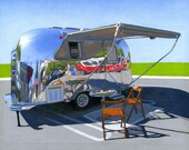 Palm Springs Airstream - limited edition archival print 25/100