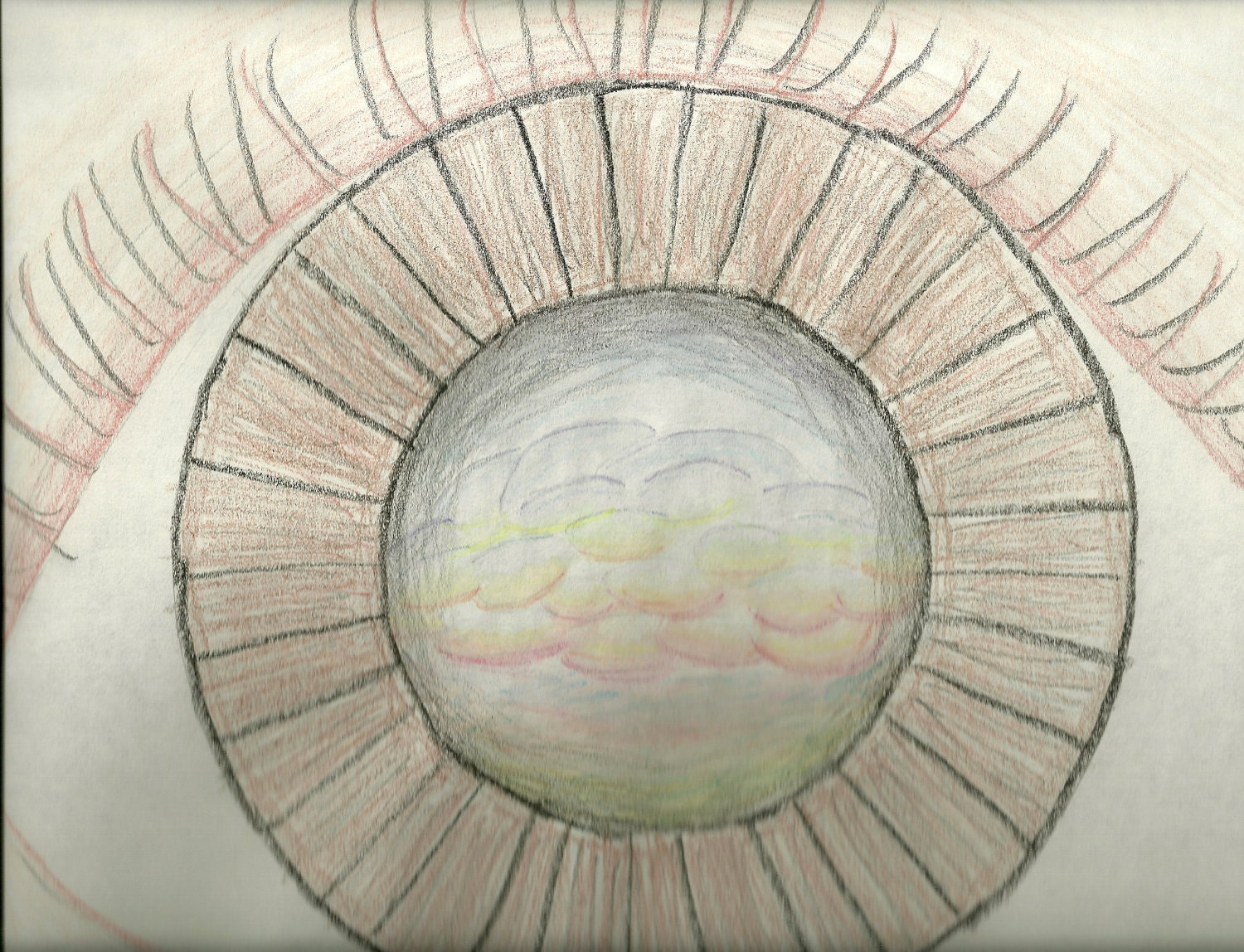 Far Off Vision - 8x10 Drawing