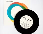 Vintage Wedding invitation - Record with Sleeve Invitation