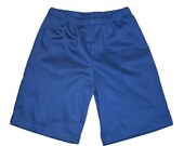 SALE - Bamboo Long Boy Shorts - Navy Blue - Sizes: 3-6 mo, 6-12 mo, 18-24 mo, 3T