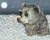 Bear Rock  // A3 Print