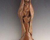 Handmade St. Anne Statue: Patron of Grandmothers (Small Size)