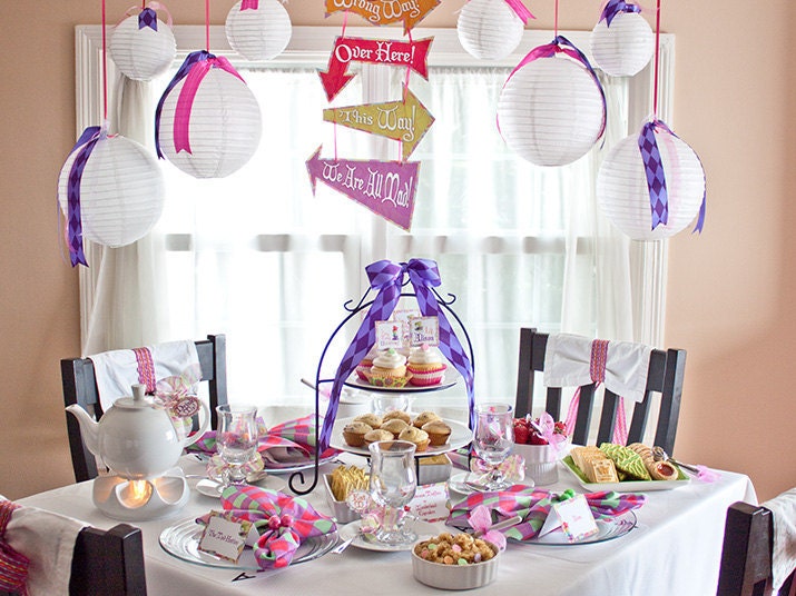 MAD HATTER Collection - Printable Tea Party Il_170x135