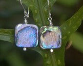 Square Paua Shell Earrings