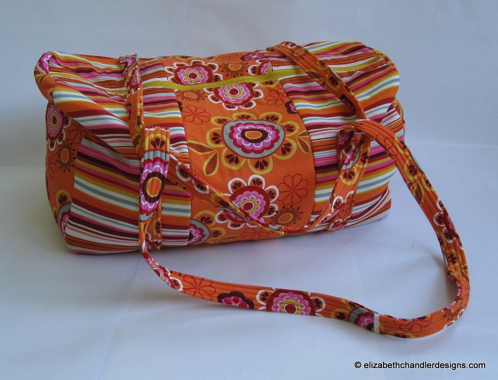 Weekender Duffel Bag - Orange