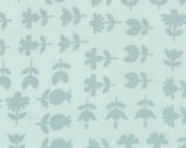 One Yard -  Aqua Hoopla - Hallabaloo Collection by Urban Chicks for Moda Fabrics - 32402 16