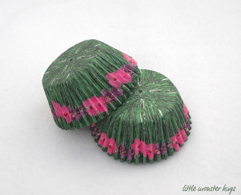 Hawaiian Luau Cupcake Baking Cups (Qty 50)