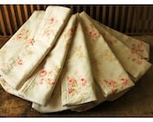 bags and purses: Shabby Chic bag Clutch Set 6 Bridesmaids Favors Design Your Own Roses Pouch Wedding Party Make Up Bags tagt team