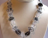 Rare Raw Double Terminated Tibetan Quartz Crystal Point Gemstone Beads