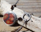 Earthly Prayers - Sterling Silver and Brass Necklace