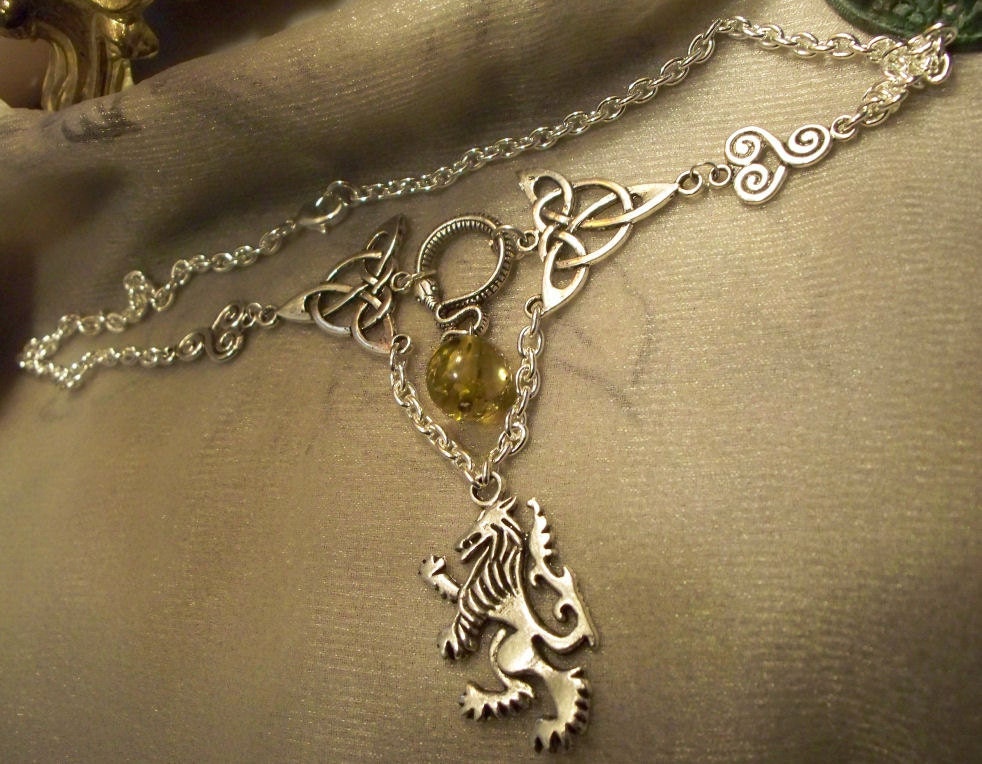 Sons of Loki fenris, Jormungandr amber knot work choker necklace