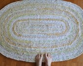 EKRA Custom Made Rug Crochet Oval 3 feet by 5 feet