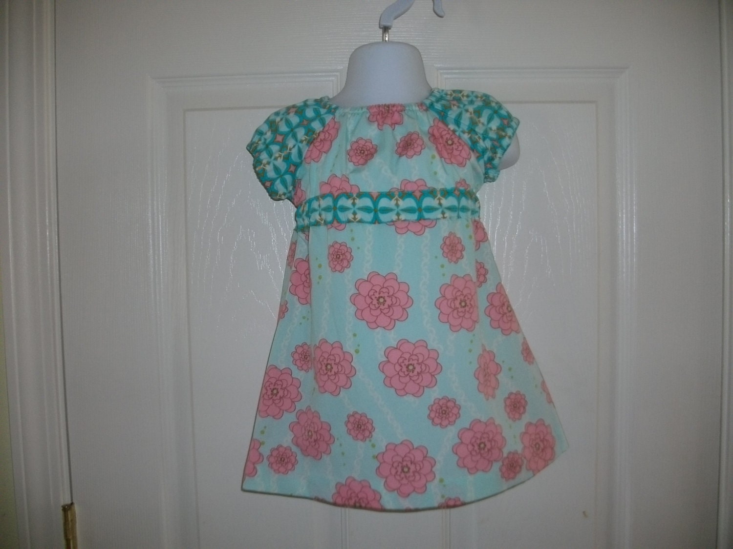 Baby Dress, Easter, Peasant Style,12mo