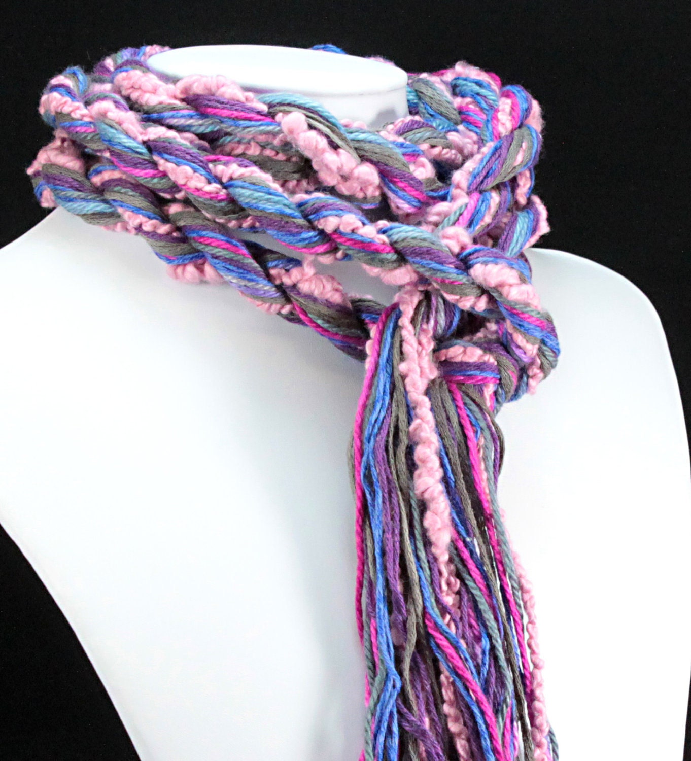 Skinny Scarf - Summertime - Organic Cotton, Soy and Bamboo