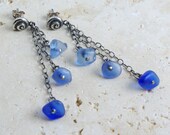 Handmade Jewelry - Genuine Sea Glass Earrings