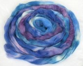 Superwash Merino top, Lavendar's Bleu, 4oz