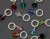 4mm Swarovski Bicone Birthstone - Sterling Silver Add On