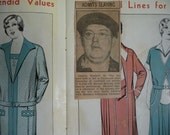 1930's Morbid Crime Scrapbook Fashion Catalog