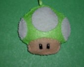 Mario Bros Mushroom Felt Ornament 20% Off