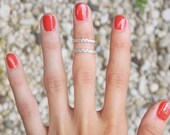 double braid upper finger ring