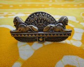 Twin Sphinx Ring