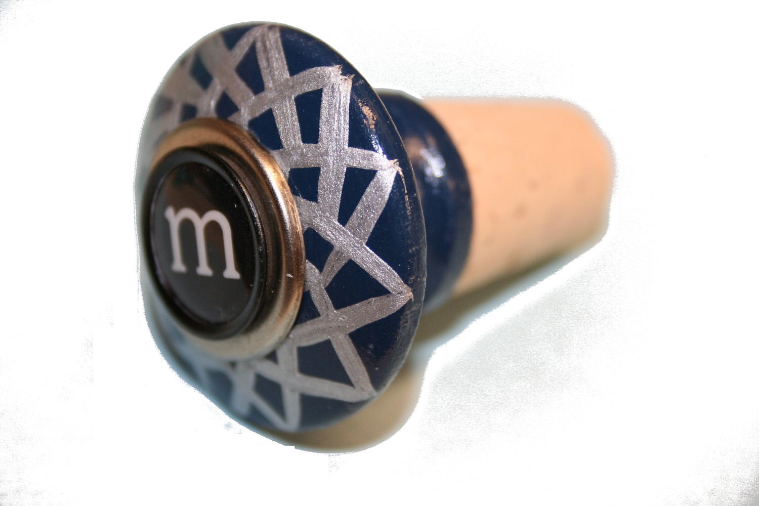Various Wine/Bottle Stoppers- You Choose Letter