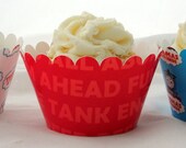 Thomas the Tank Engine Cupcake wrappers